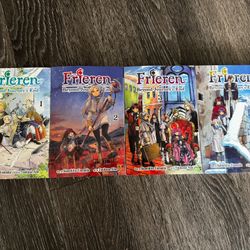 Frieren Volumes 1-4 Like New Manga