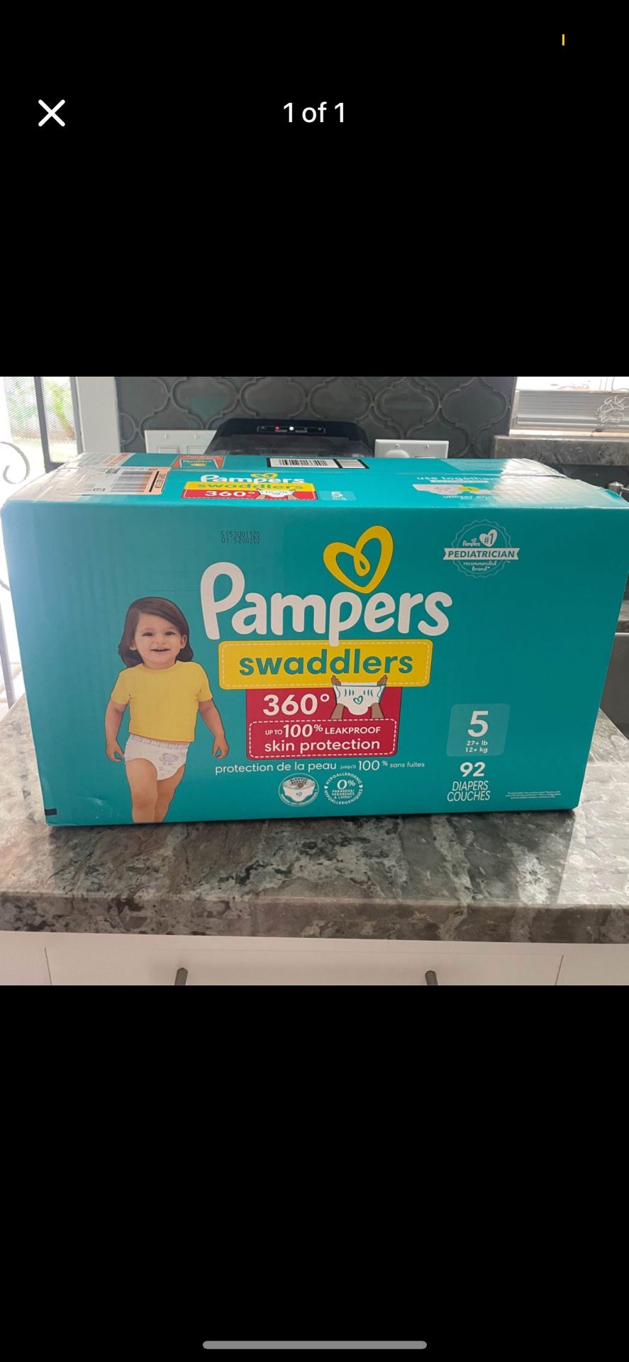 Pampers Swaddlers Size 5