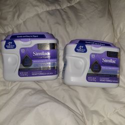 2 Unopened Similac Pro-Total Comfort Infant Formula 