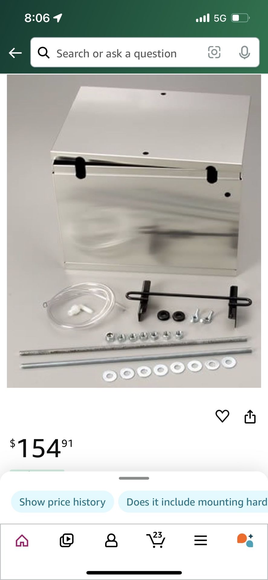 NHRA Battery Box