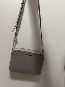 Michael Kors cross body grey purse