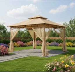 Gazebo - Beige 8' x 8' Canopy for MasterCanopy 0909DP-NT