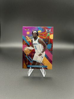 Topps 2025-26 Finest Mark Williams #49 Charlotte Hornets Oil Spill Basketball