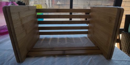 Wood Book Stand