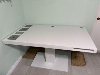 White Standing Desk