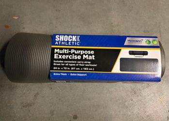 Shock Athletic Multi-Purpose Exercise Mat
