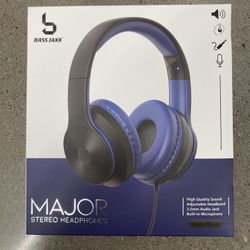 NWT Stereo Headphones 