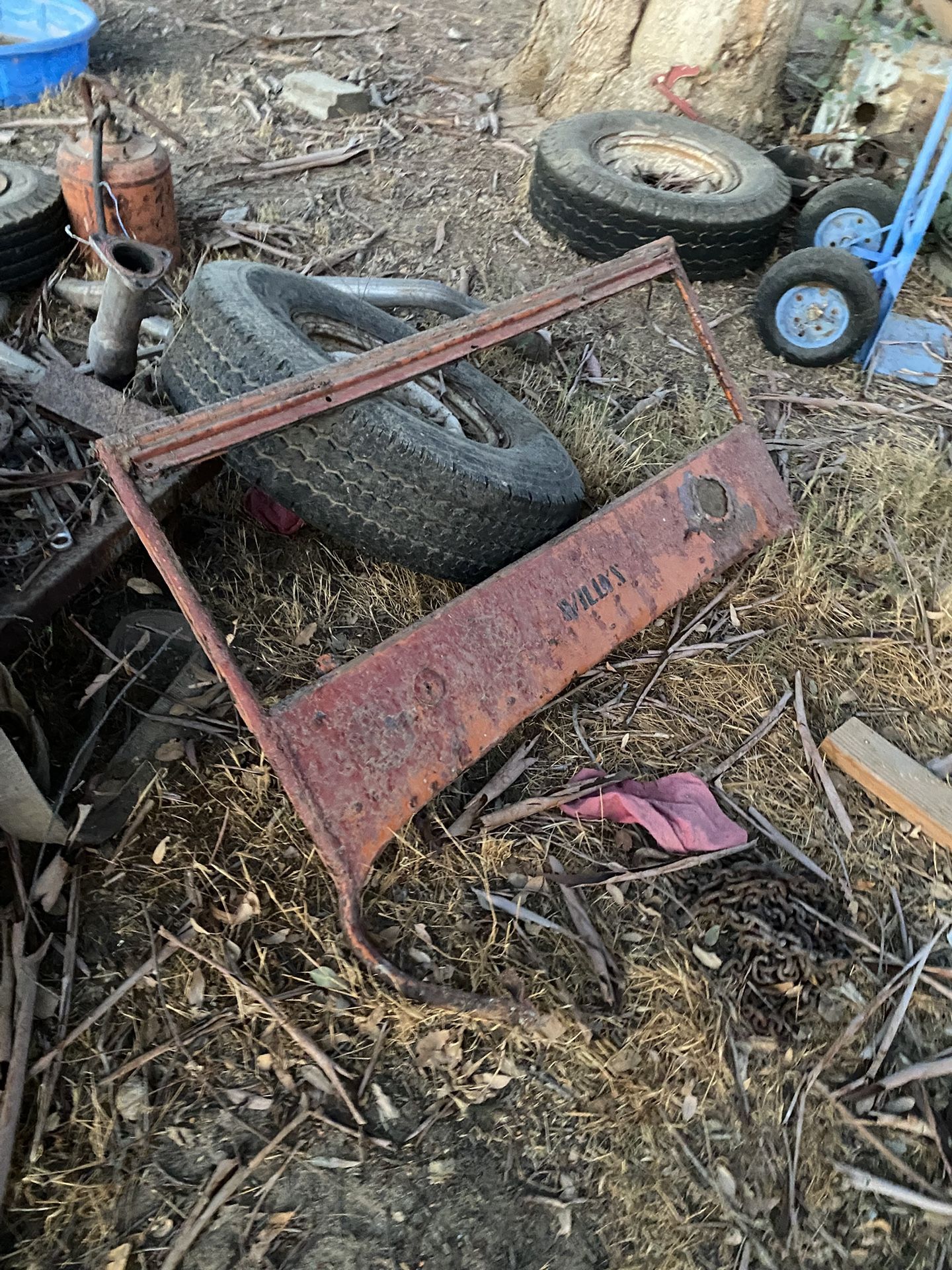 Jeep Flat Fender CJ Windshield Frame