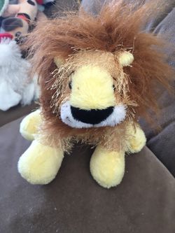 Lion stuffed animal