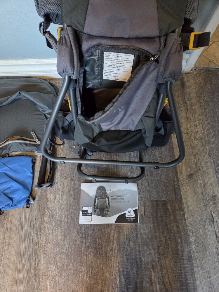 Deuter Kid Comfort Air Backpack - Baby Toddler Child Carrier Hiking Camping