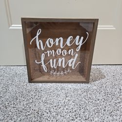 Honeymoon Fund Wooden Box