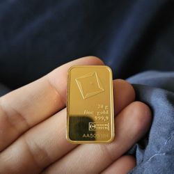 20 Gram Gold Valcambi Bar