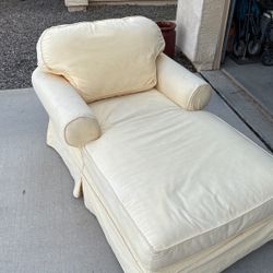 Chair with Ottoman