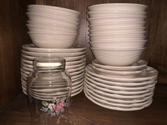 MUST GO ASAP. pfaltzgraff tea rose set see add