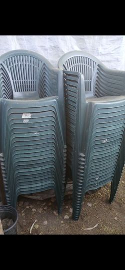 Sillas de plastco