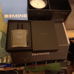 !! Perfume  Mineral Wave And Scented Candle By Hawthorne 