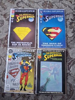 1993 SUPERMAN MAGAZINES...BRAND NEW!!!