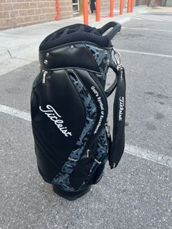Leather Titleist Golf Bag