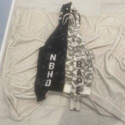Bape x Neighborhood Zip hoodie 
