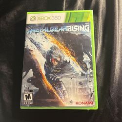Sealed Metal Gear Rising Xbox 360