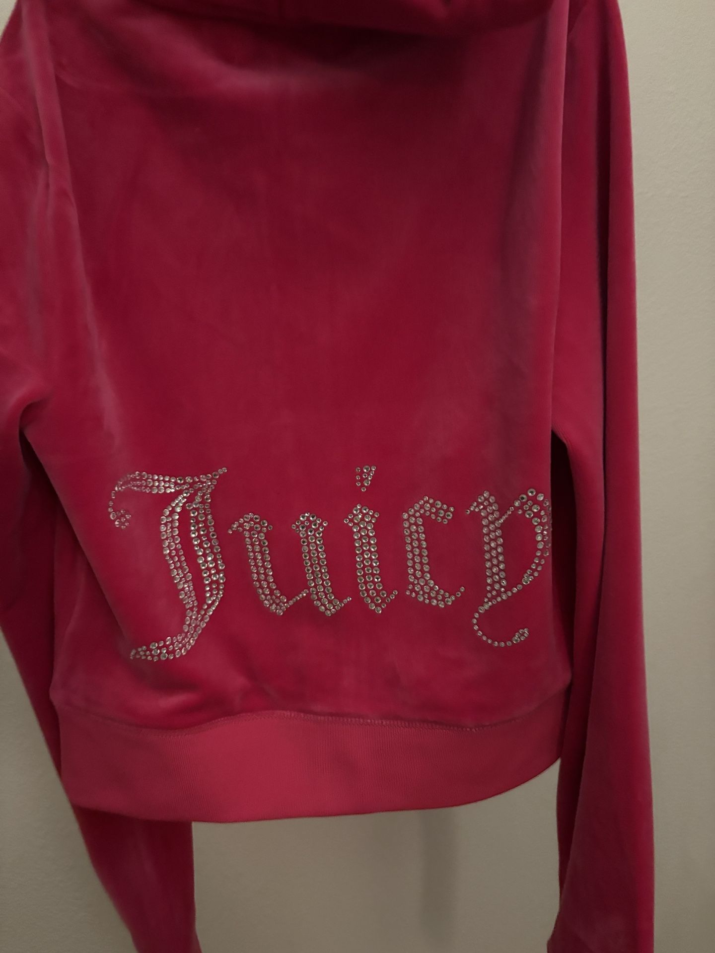 Hot pink Juicy Couture Big Bling Jacket