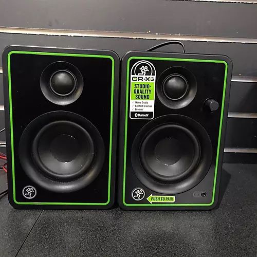 Like New Mackie CR3-XBT 3" Active 50W Bluetooth Multimedia Studio Monitors, Pair