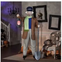 Halloween Disney Haunted Mansion Caretaker Animatronic New