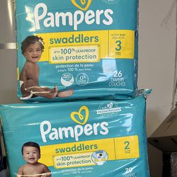 Pampers Size 2,3 