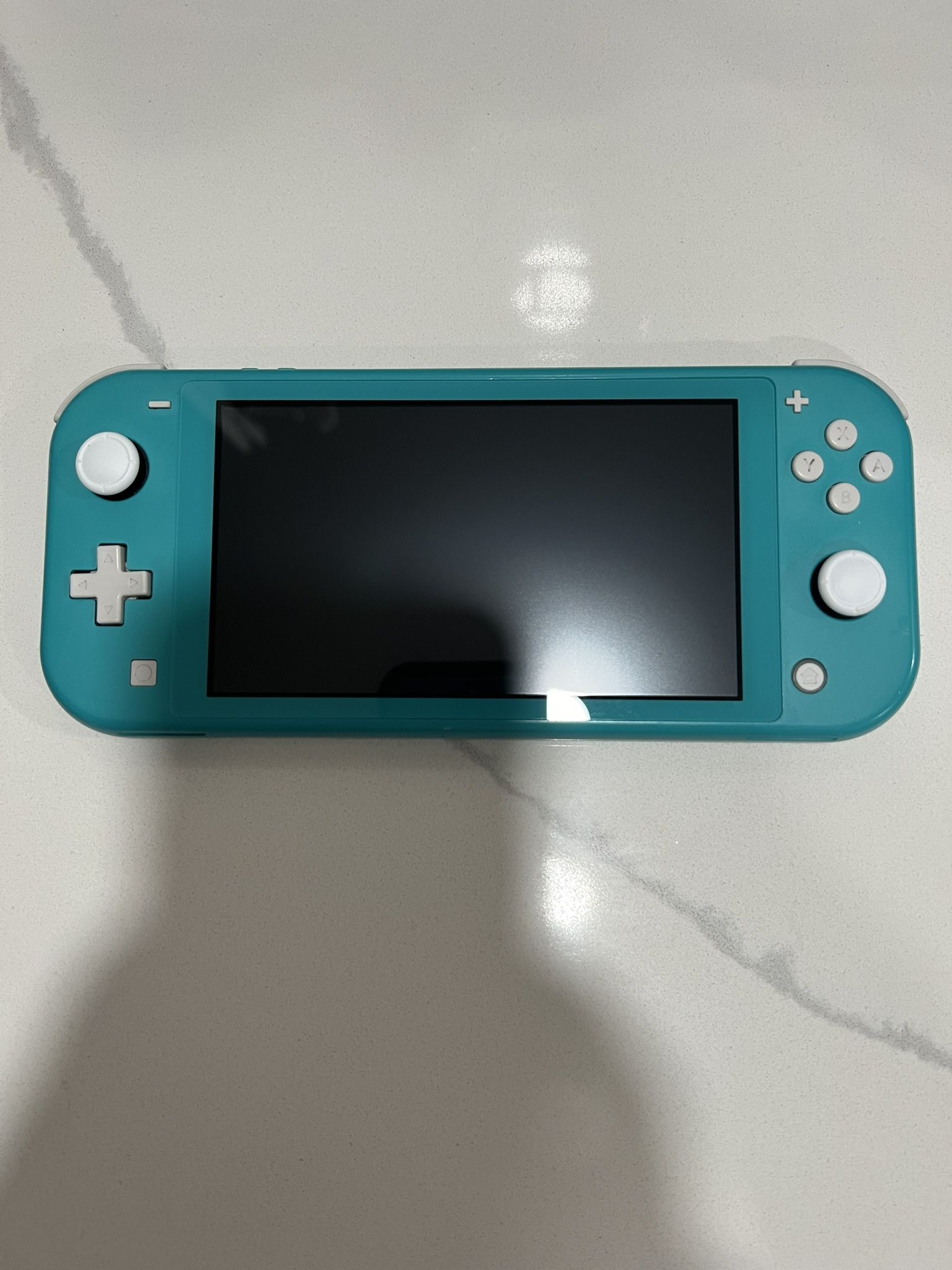 Nintendo Switch Lite Turquoise Color Handheld Console with Charger