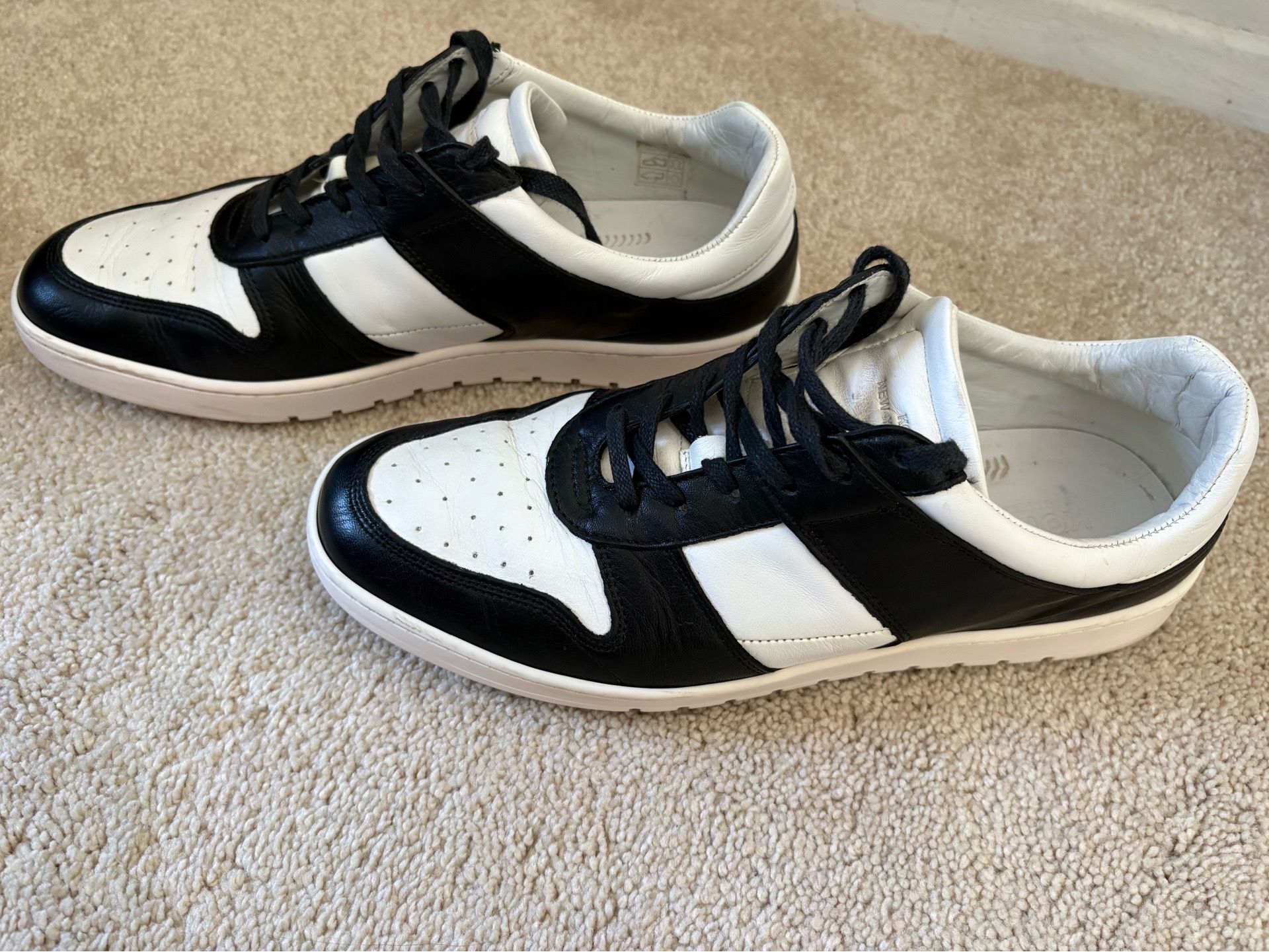Koio Aventino Panda Low Top Sneakers