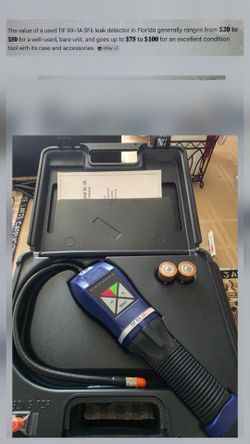 TIF RX-1A Refrigerant Leak Detector