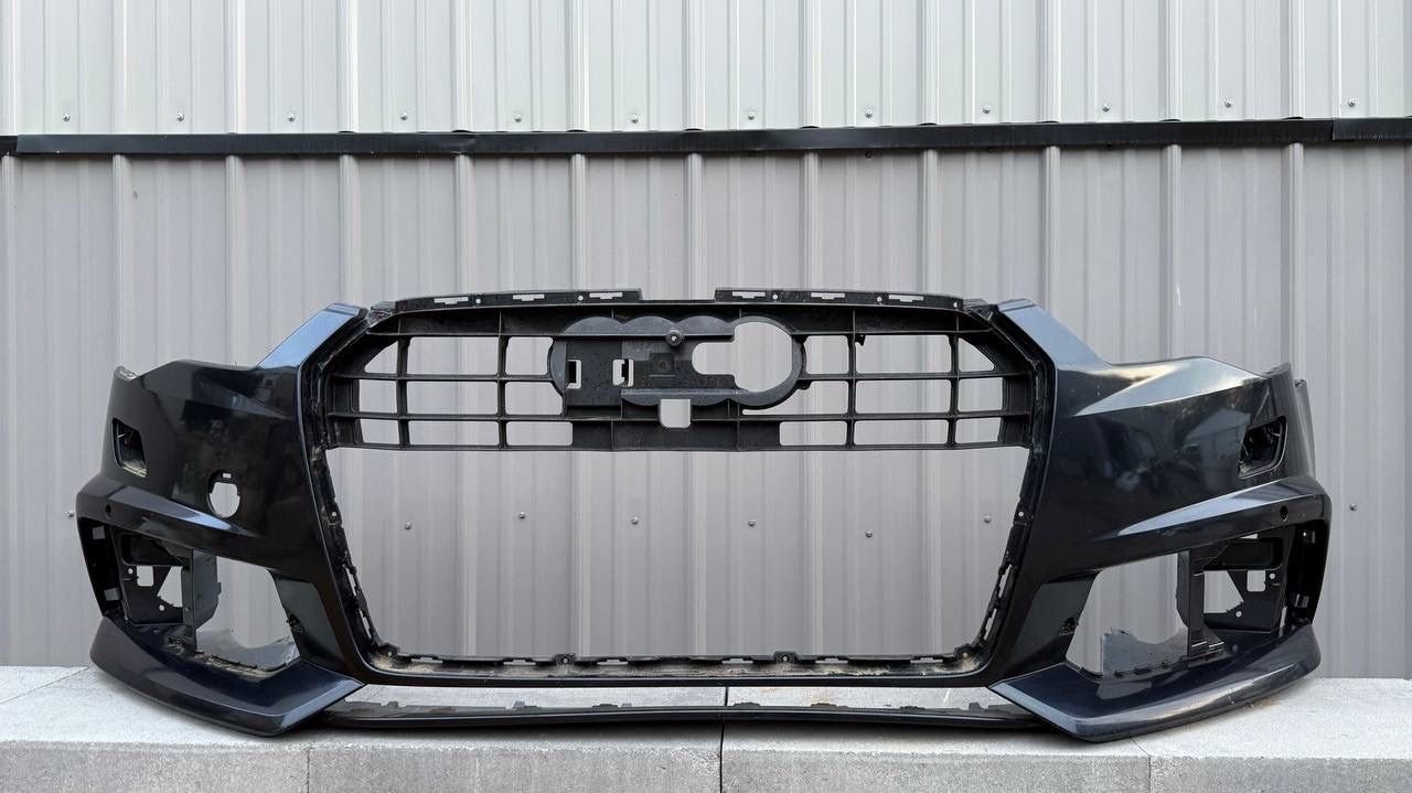 AUDI A6 S6 S LINE DARK BLUE FRONT BUMPER ORIGINAL 2016 2017 2018