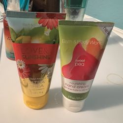 Bath And Body Works Lotions