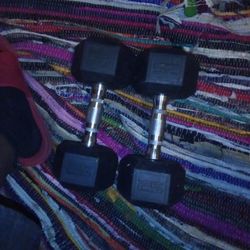 2x 25lb Dumbbells 