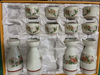 Sake set of 4