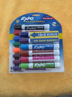 Expo dry erase markers