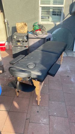 Massage table