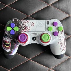 Custom Joker PS4 Controller 