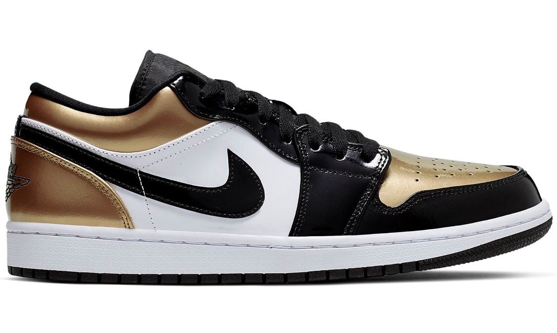 Nike air Jordan retro 1 gold toe