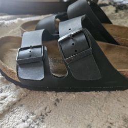 Birkenstock Sandals Black Use, Size 9, Price 45