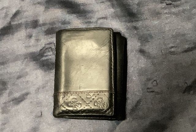 MENS GUESS WALLET BLACK