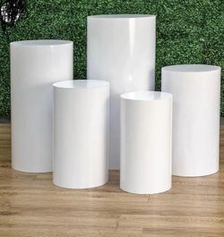 Glossy Acrylic Pedestals