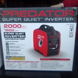 Predator Super Quiet Inverter Generator