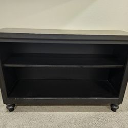 Black Wodden Book Shelf