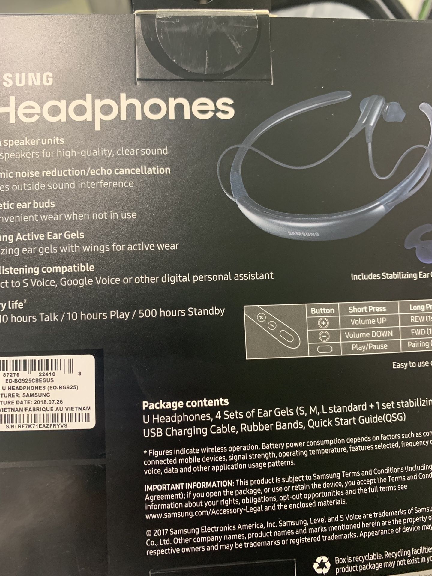 Bluetooth headphones