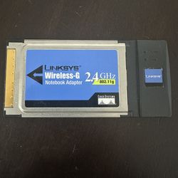 Linksys Wireless-G Notebook Adapter