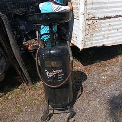 Pumpless drain roughneck