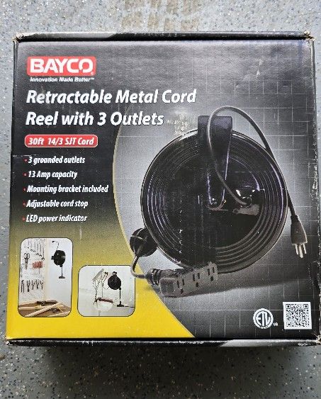 Retractable Cord Reel