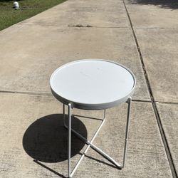 Folding End Table