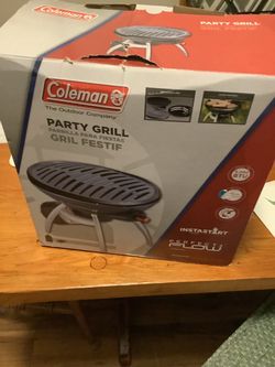 Coleman camping gas grill new